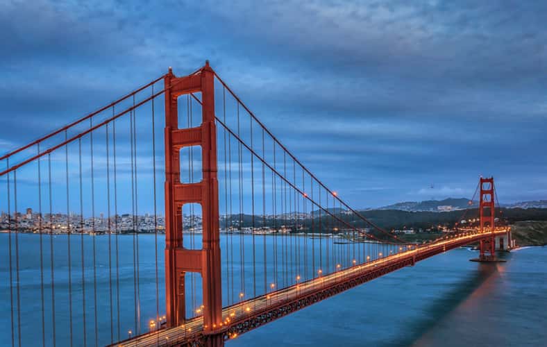 Golden Gate Bridge from Battery Spencer