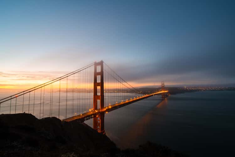 Golden Gate Bridge from Battery Spencer