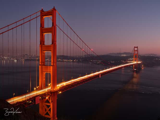 Golden Gate Bridge from Battery Spencer
