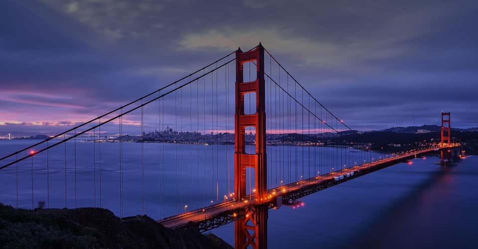 Golden Gate Bridge from Battery Spencer