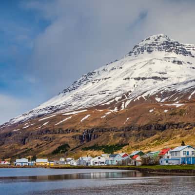 View of Seydisfjordur, Iceland