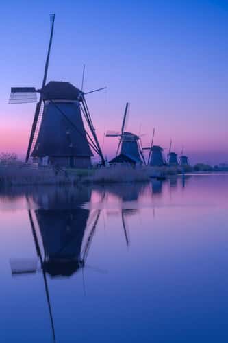 Windmills, Kinderdijk UNESCO World Heritage