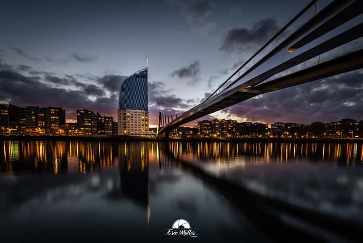 La Belle Liégeoise, pedestrian bridge